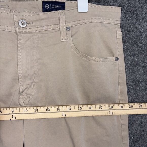 Men's Beige Jeans - Picture 8 of 12